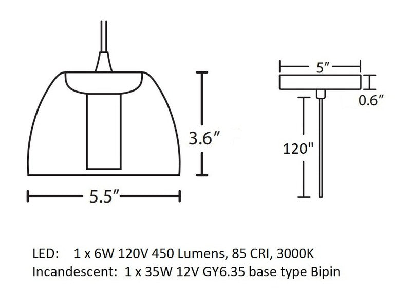 Spur Pendant Light