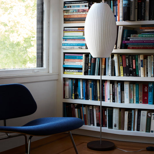 Nelson Cigar Lotus Floor Lamp