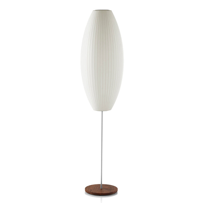 Nelson Cigar Lotus Floor Lamp