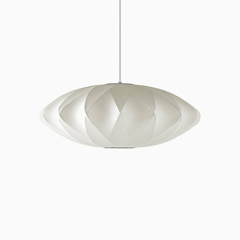 Nelson Saucer Crisscross Bubble Pendant Light