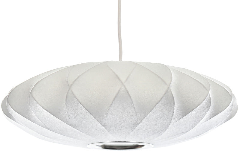 Nelson Saucer Crisscross Bubble Pendant Light