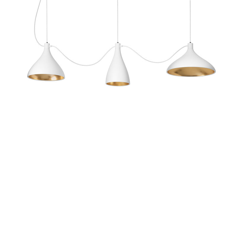 Swell String Linear Pendant Light