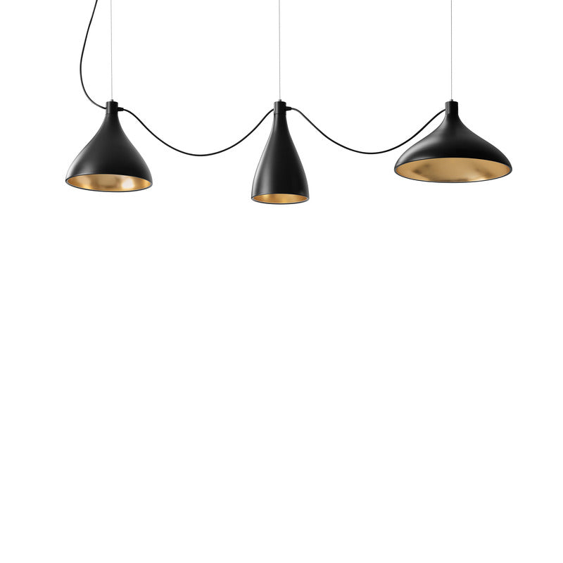 Swell String Linear Pendant Light