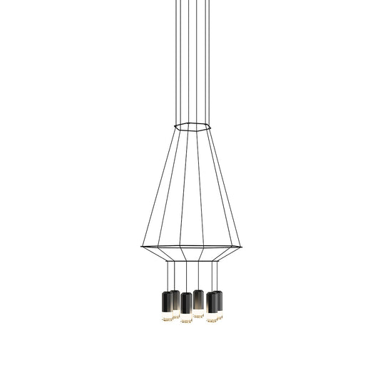 Wireflow 3D Hexagonal Pendant Light