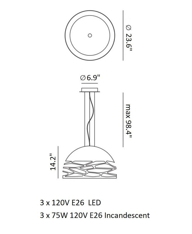 Kelly Dome Pendant Light