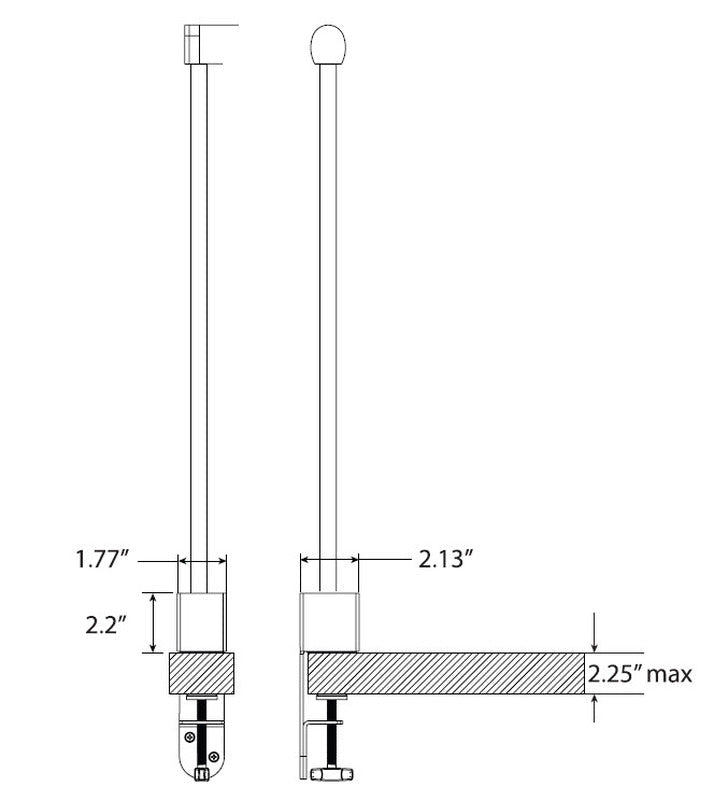 Sobre 4' Table Lamp