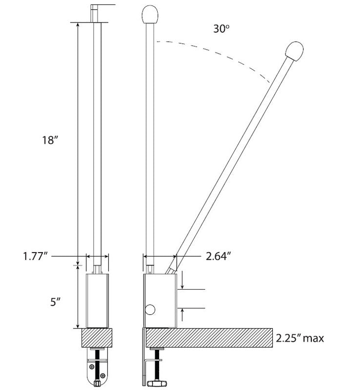 Sobre 4' Table Lamp