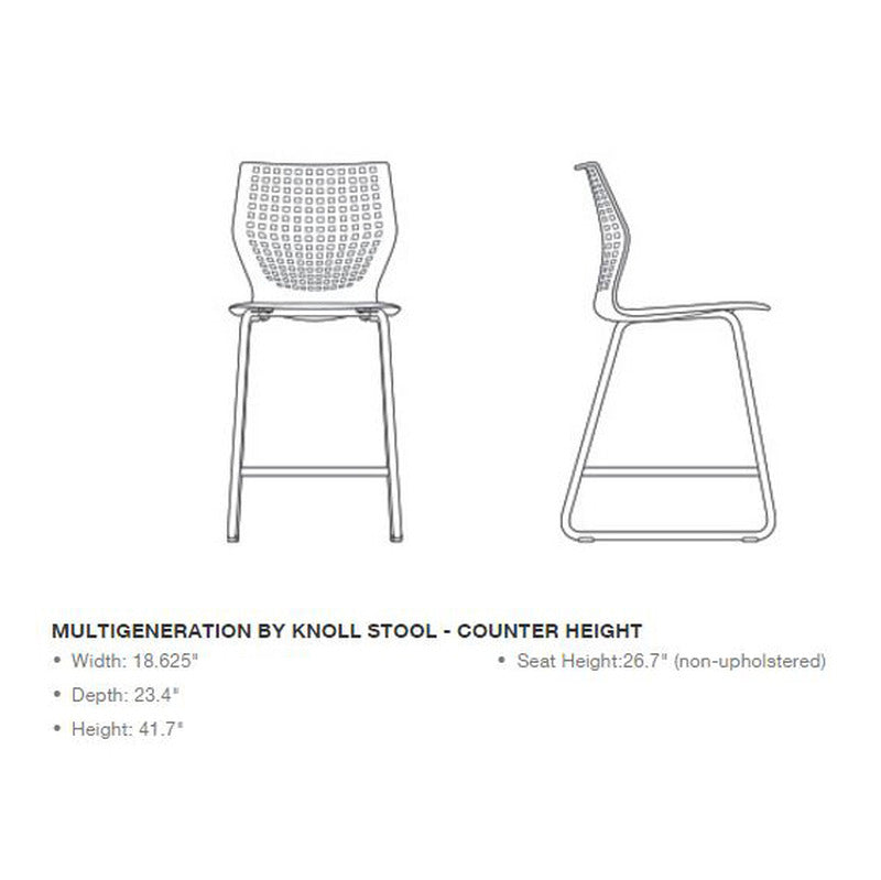 MultiGeneration by Knoll Stool