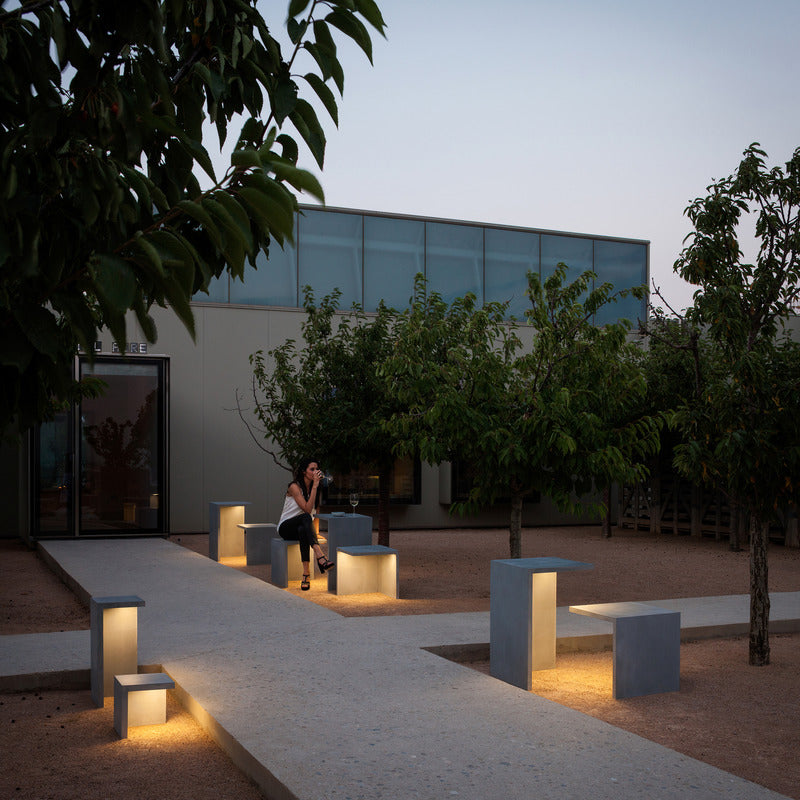 Empty Outdoor Table Lamp