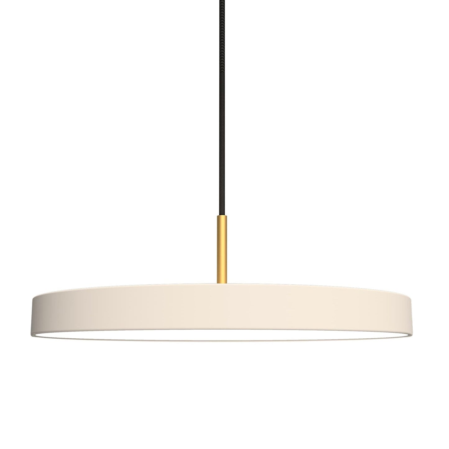 Pearl White / Mini: 12.2 in diameter Asteria Pendant Light OPEN BOX