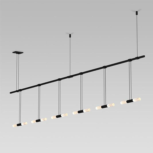 Suspenders Linear 36 inch One Tier Two-Bar Multi Light Pendant Light