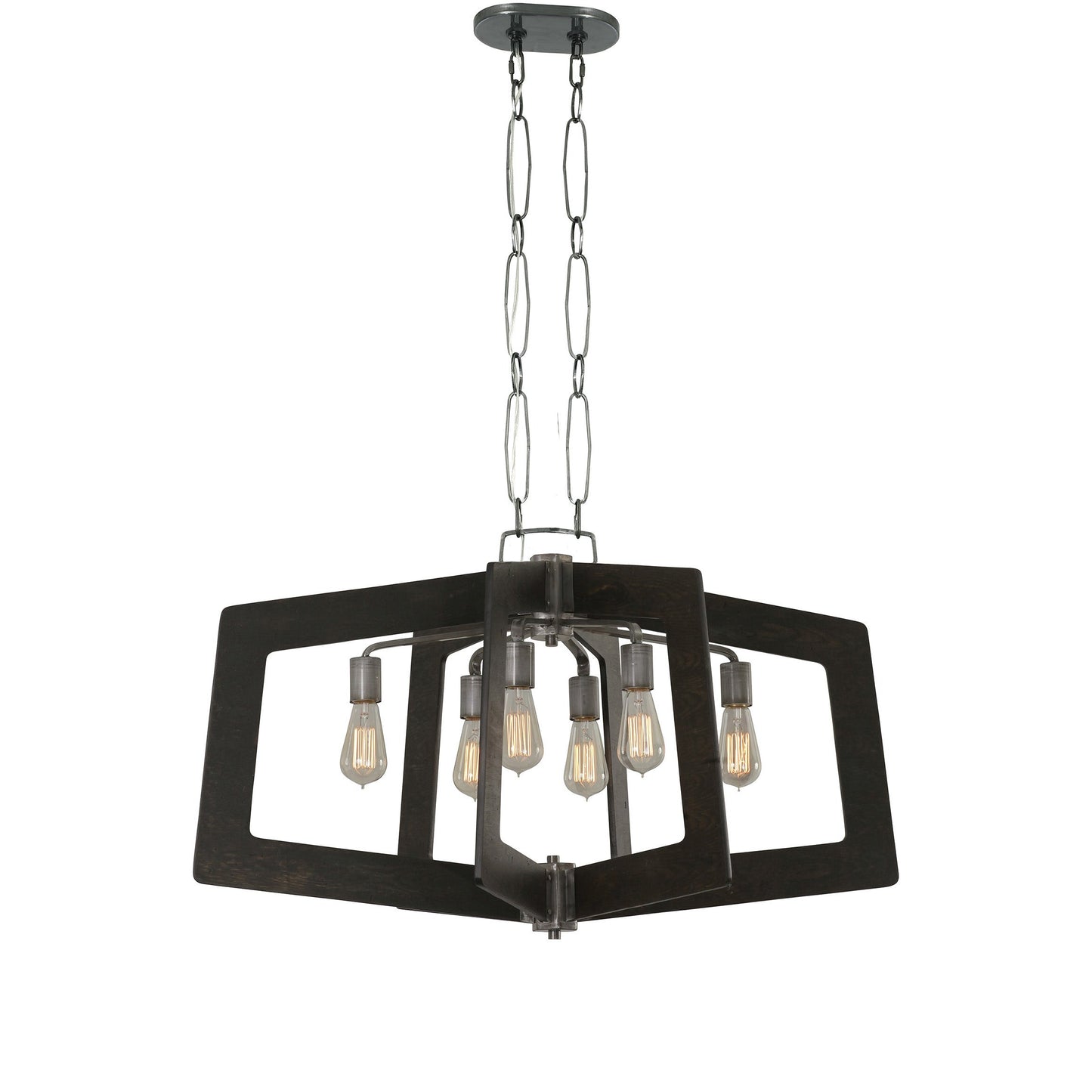 Lofty Oval Linear Pendant Light