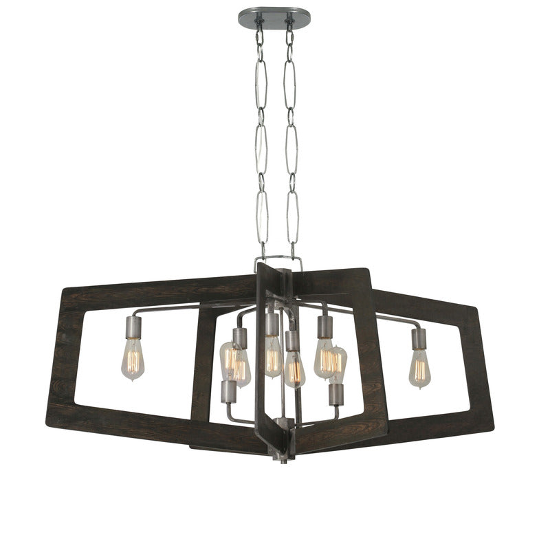 Lofty Oval Linear Pendant Light