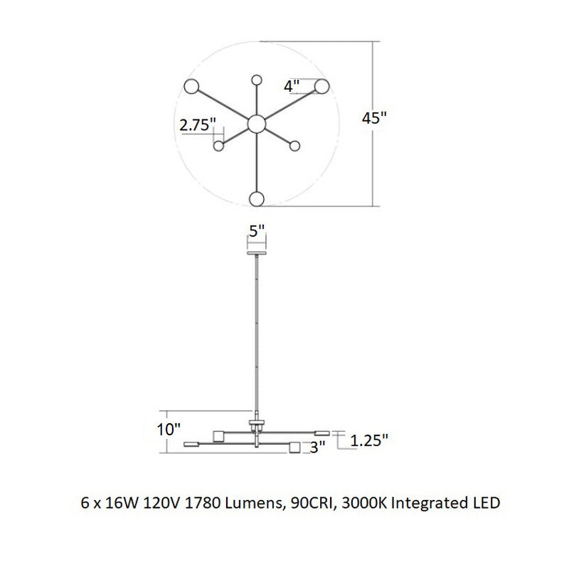 Counterpoint LED Pendant Light