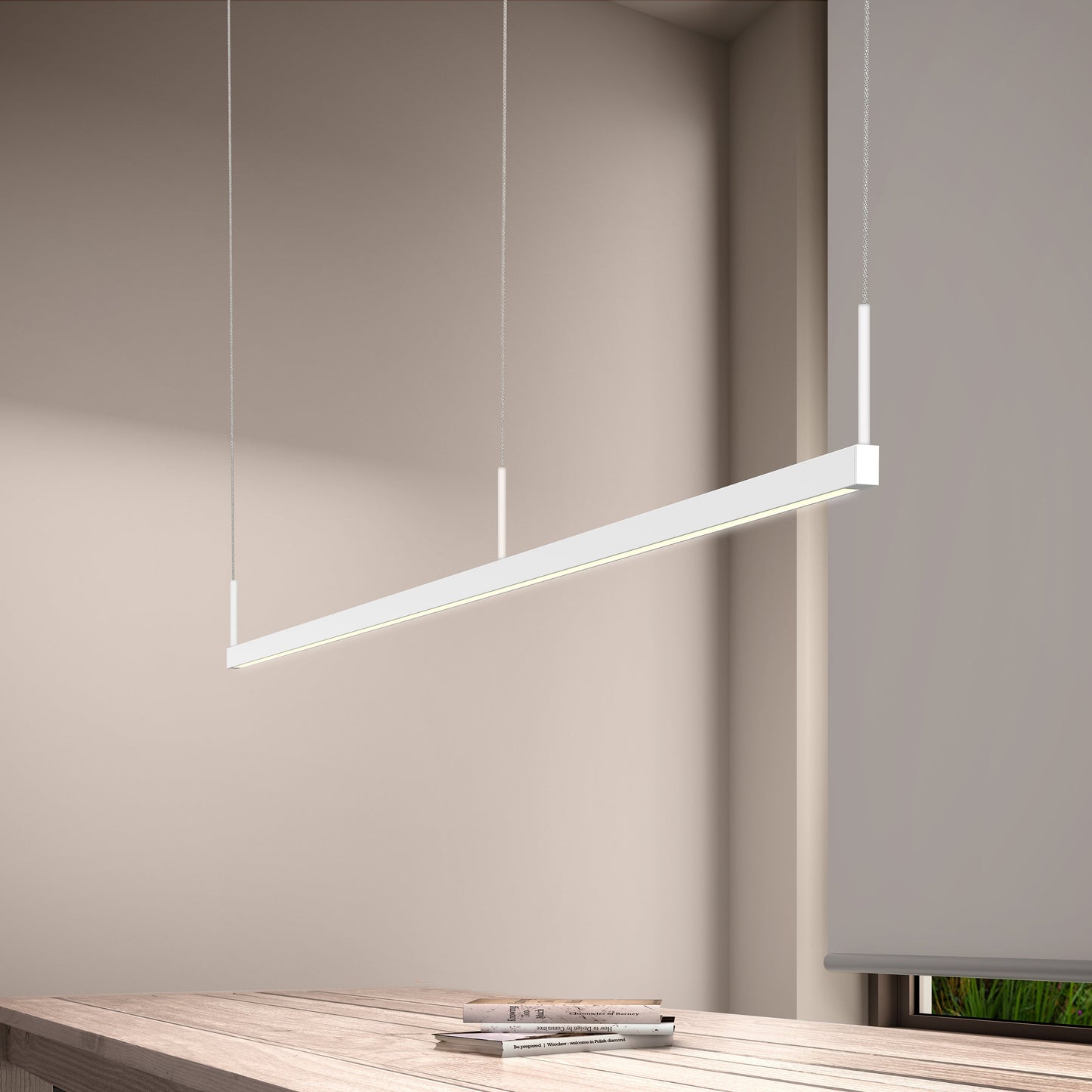 Thin-Line Sided LED Pendant Light