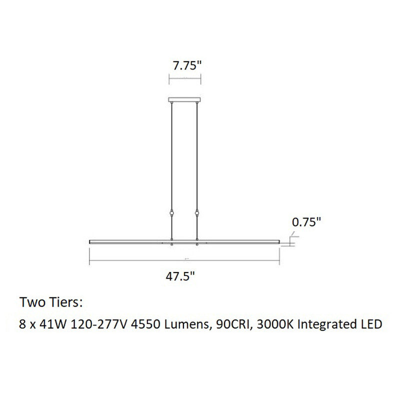 Tik-Tak Stack LED Pendant Light