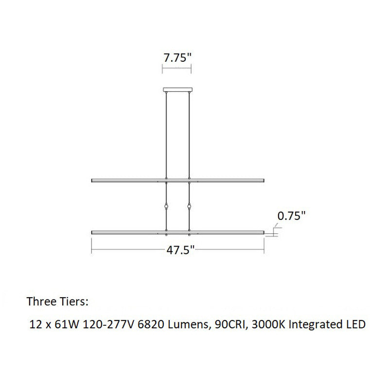 Tik-Tak Stack LED Pendant Light