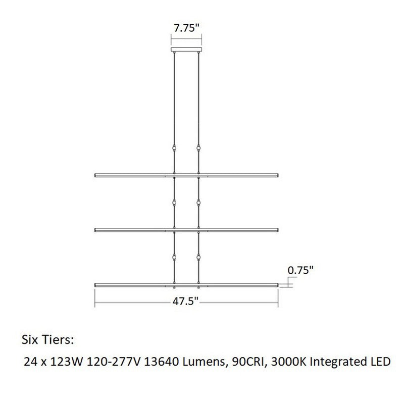 Tik-Tak Stack LED Pendant Light