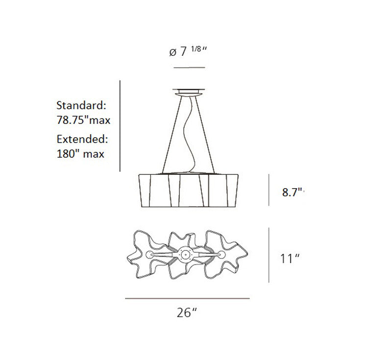 Logico Triple Linear Suspension Lamp