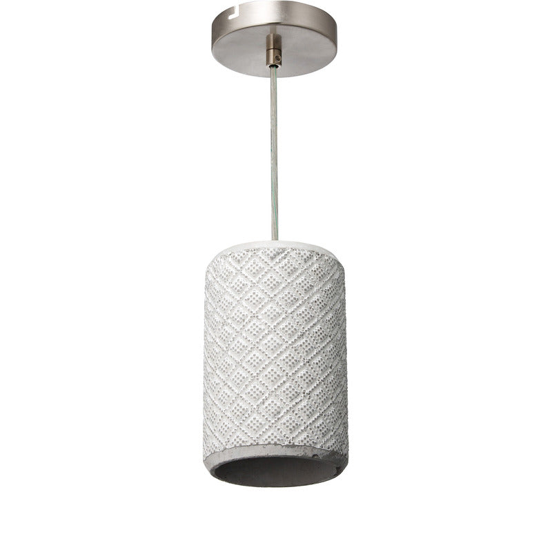 Pottery Perfect Diamond Weave Mini Pendant Light