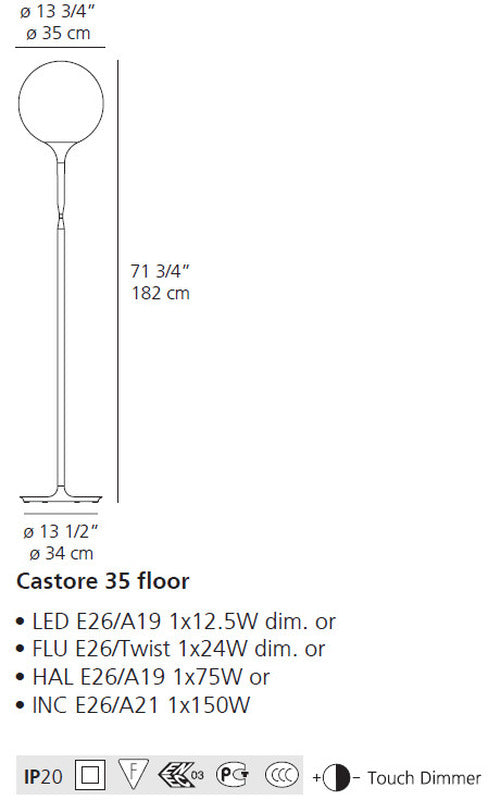 Castore Floor Lamp