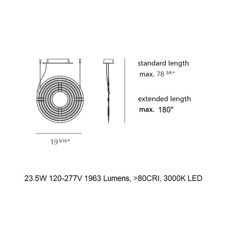 Copernico 500 Suspension Light