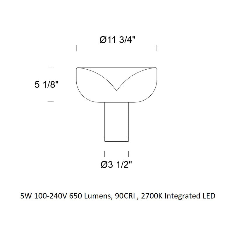 Aella Mini LED Table Lamp