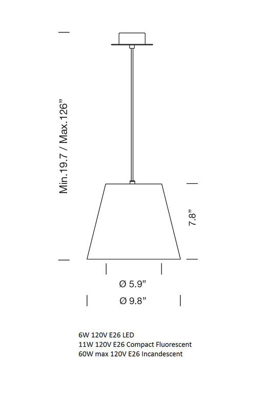 Sistema Sisisi MT1 Pendant Light