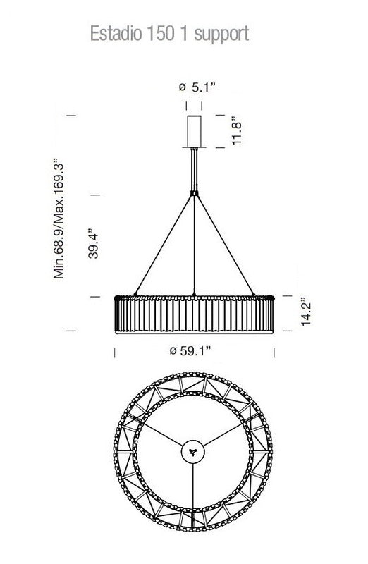 Estadio Pendant Light