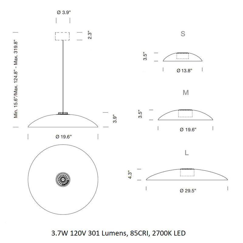 HeadHat Plate Pendant Light