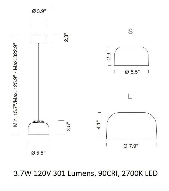 HeadHat Bowl Pendant Light