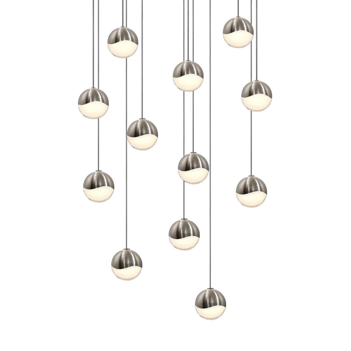 Grapes Twelve Light Multi Pendant Light