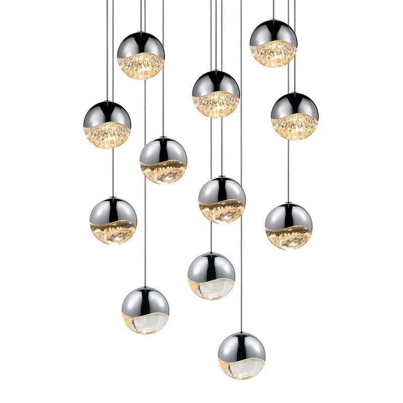 Grapes Twelve Light Multi Pendant Light