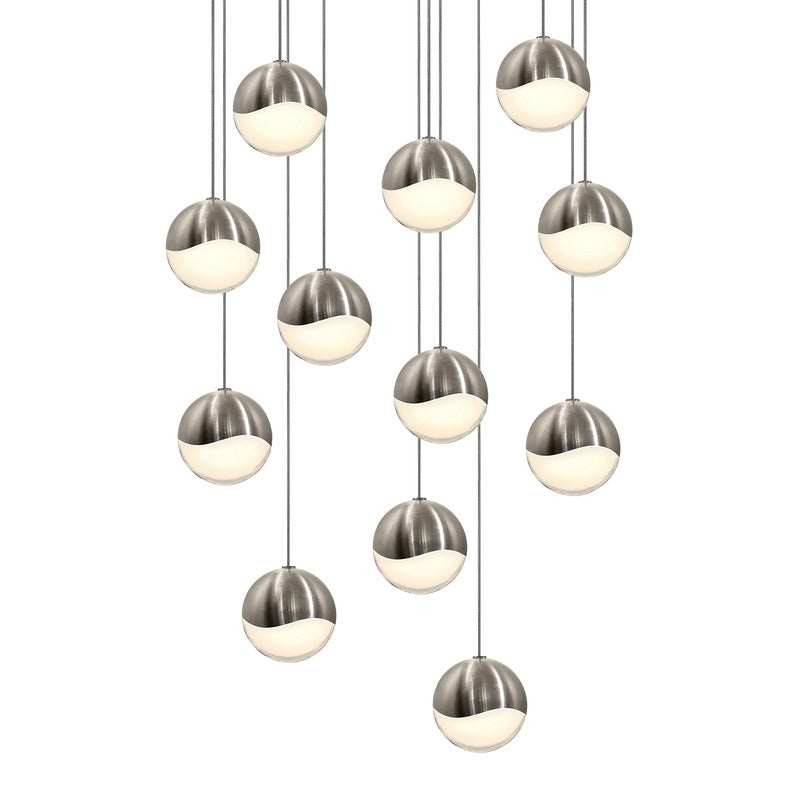 Grapes Twelve Light Multi Pendant Light