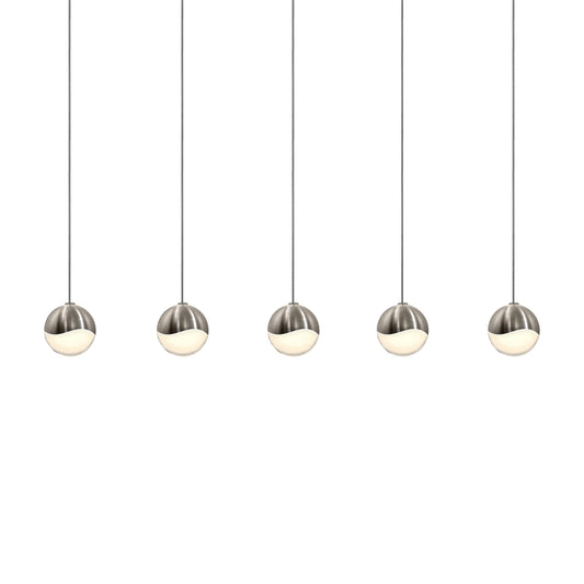 Grapes Five Lights Linear Pendant Light