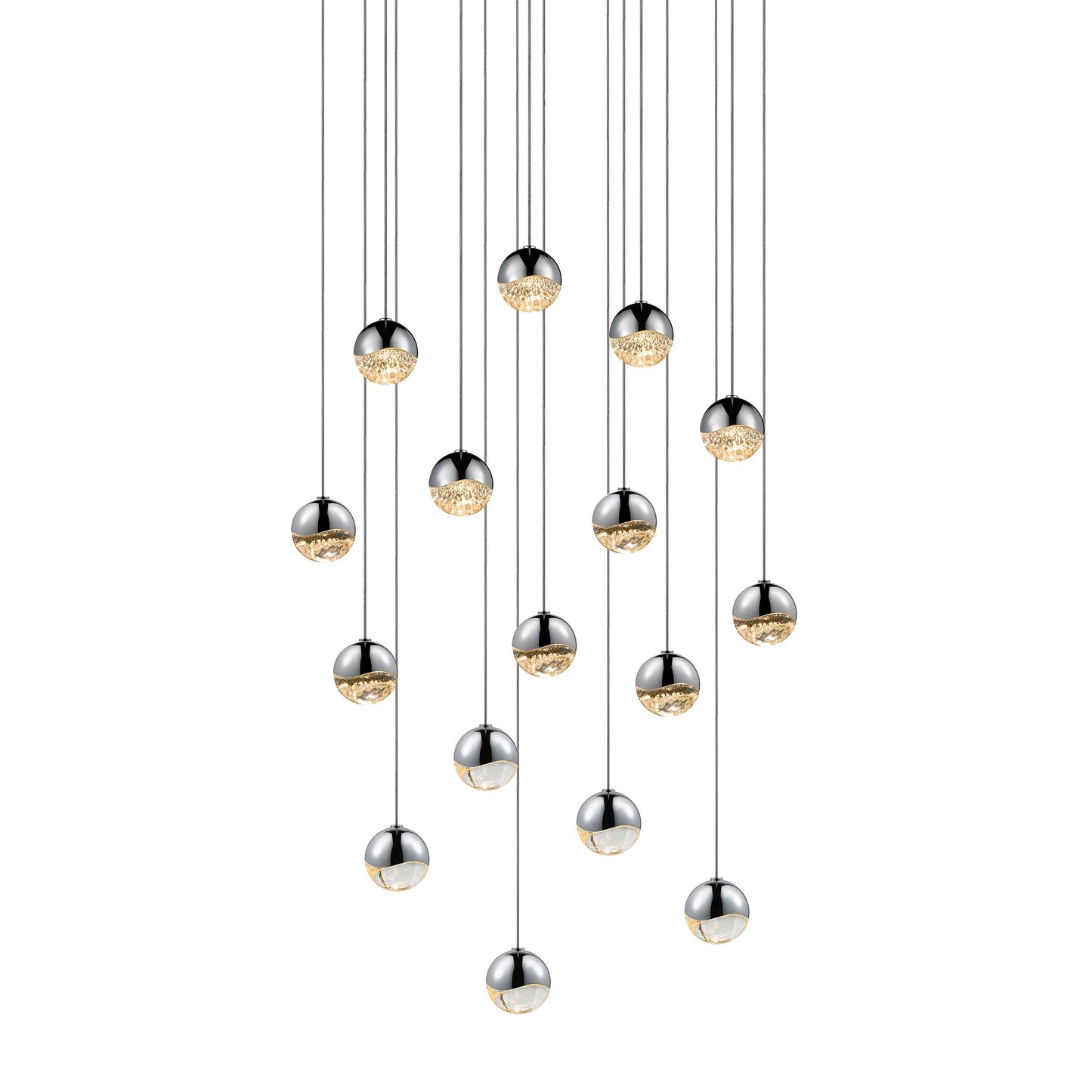 Grapes Sixteen Light Multi Pendant Light