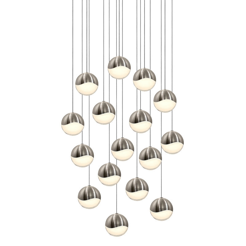 Grapes Sixteen Light Multi Pendant Light