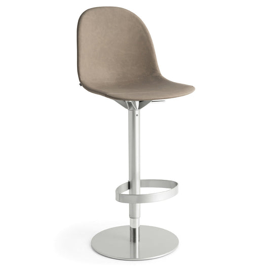 Academy Upholstered Swivel Stool