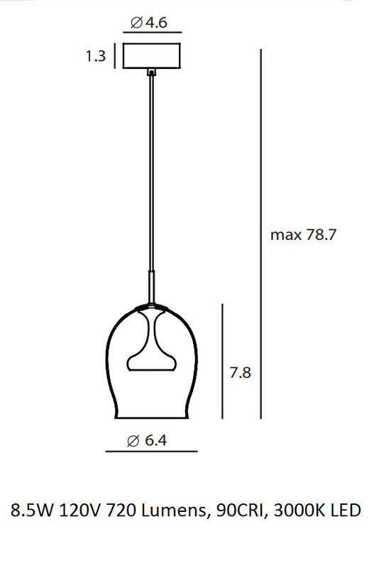 Moai Pendant Light