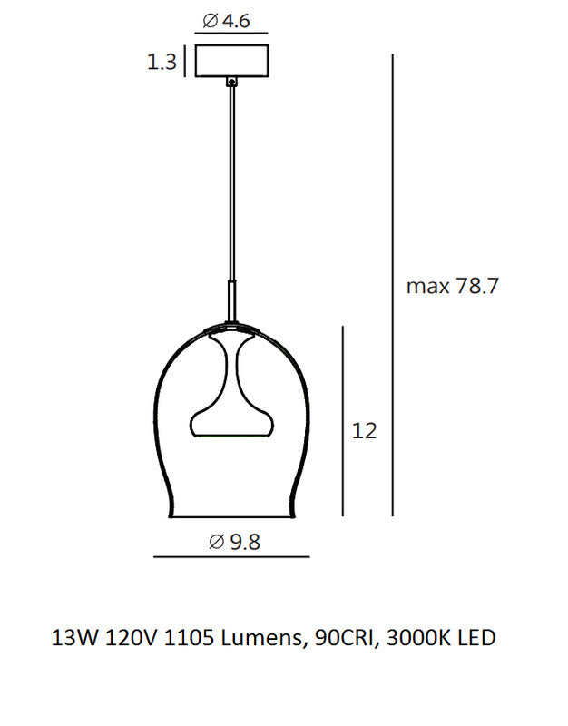 Moai Pendant Light