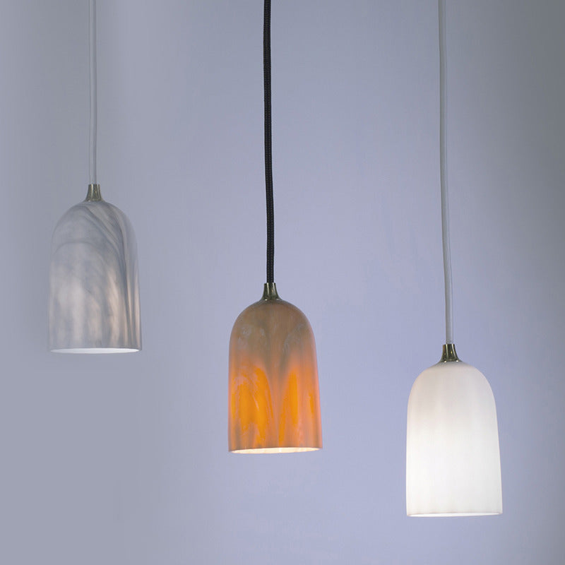 Doric Mini Marble Pendant Light