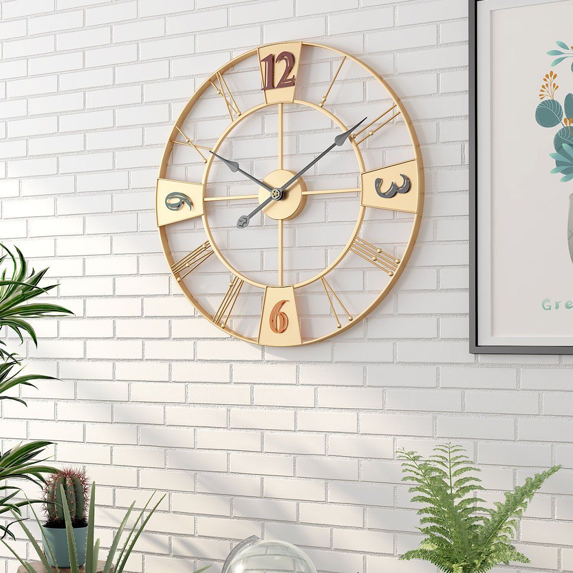 Large Creative Decorative Clock