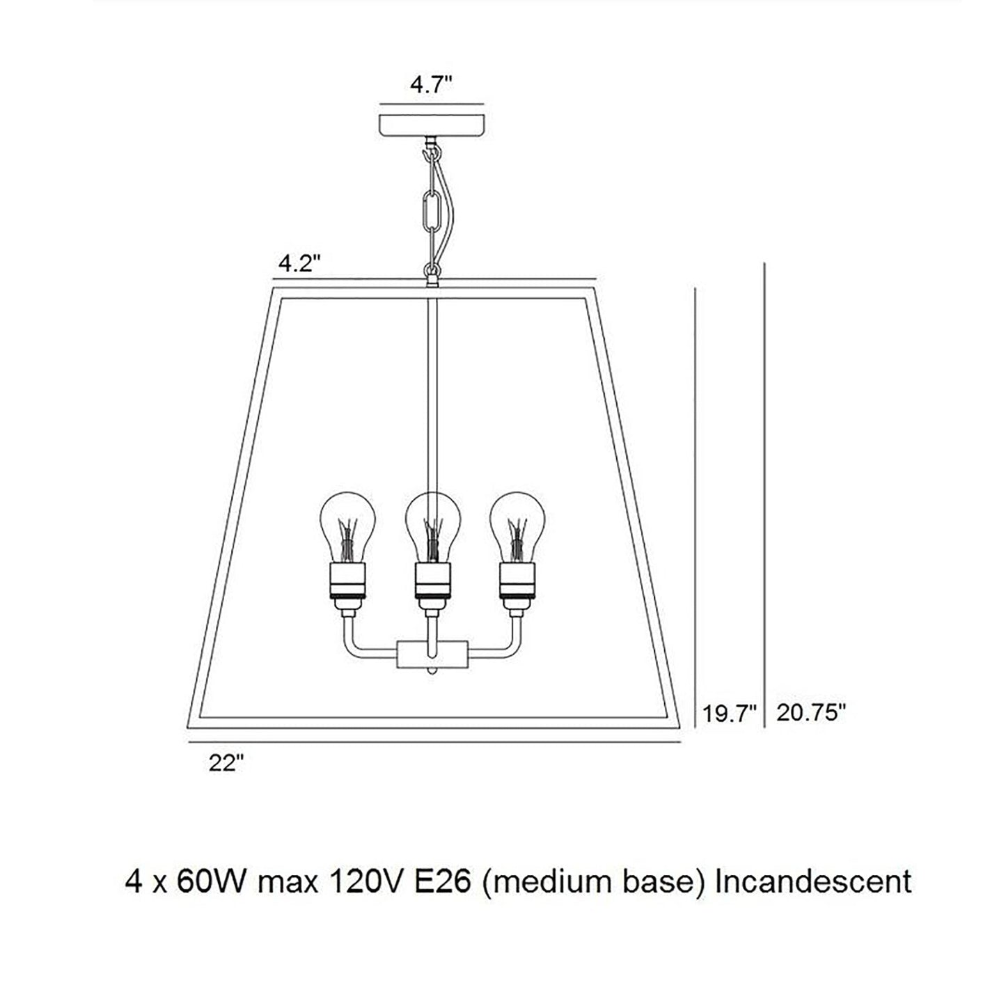 Quad Pendant Light