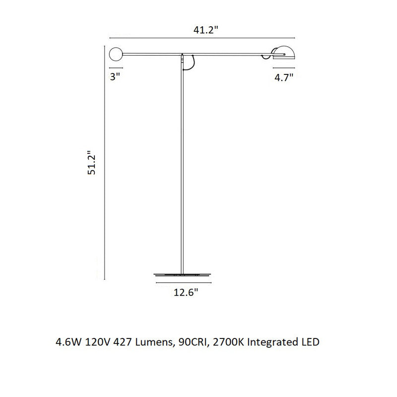 Copernica P LED Floor Lamp