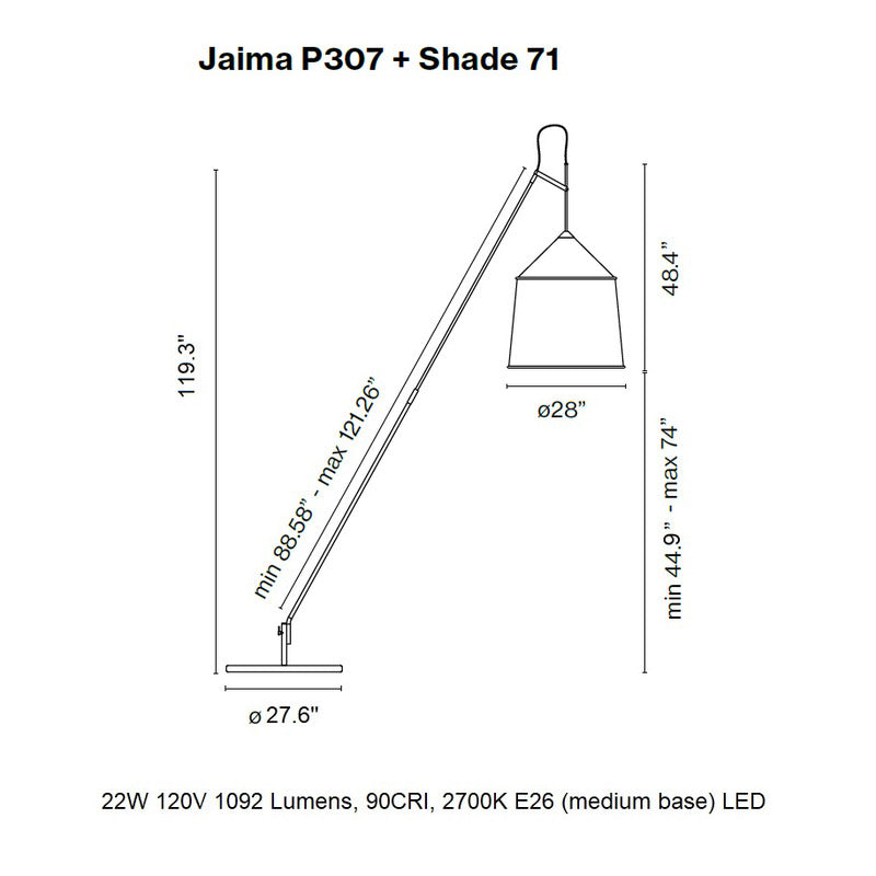 Jaima LED Floor Lamp