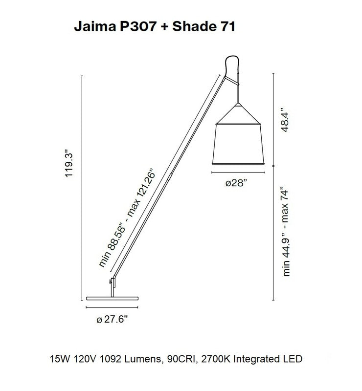 Jaima Outdoor LED Floor Lamp