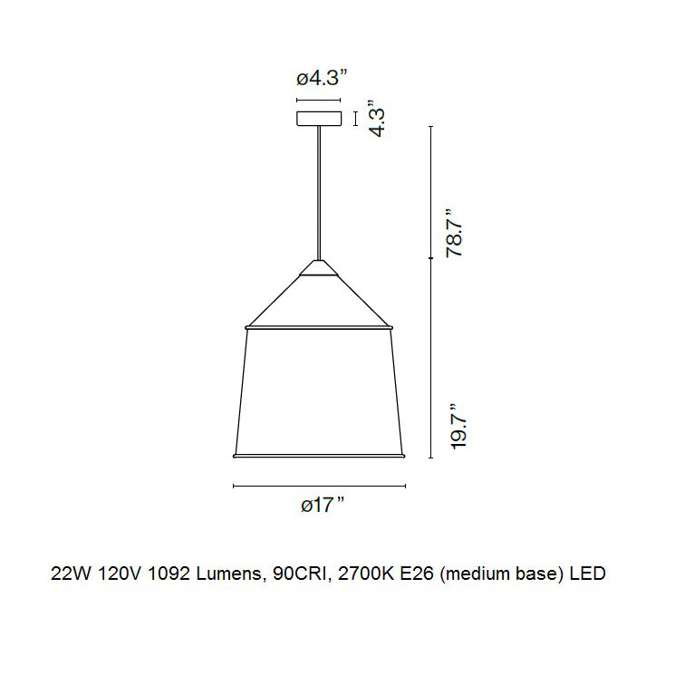 Jaima LED Pendant Light