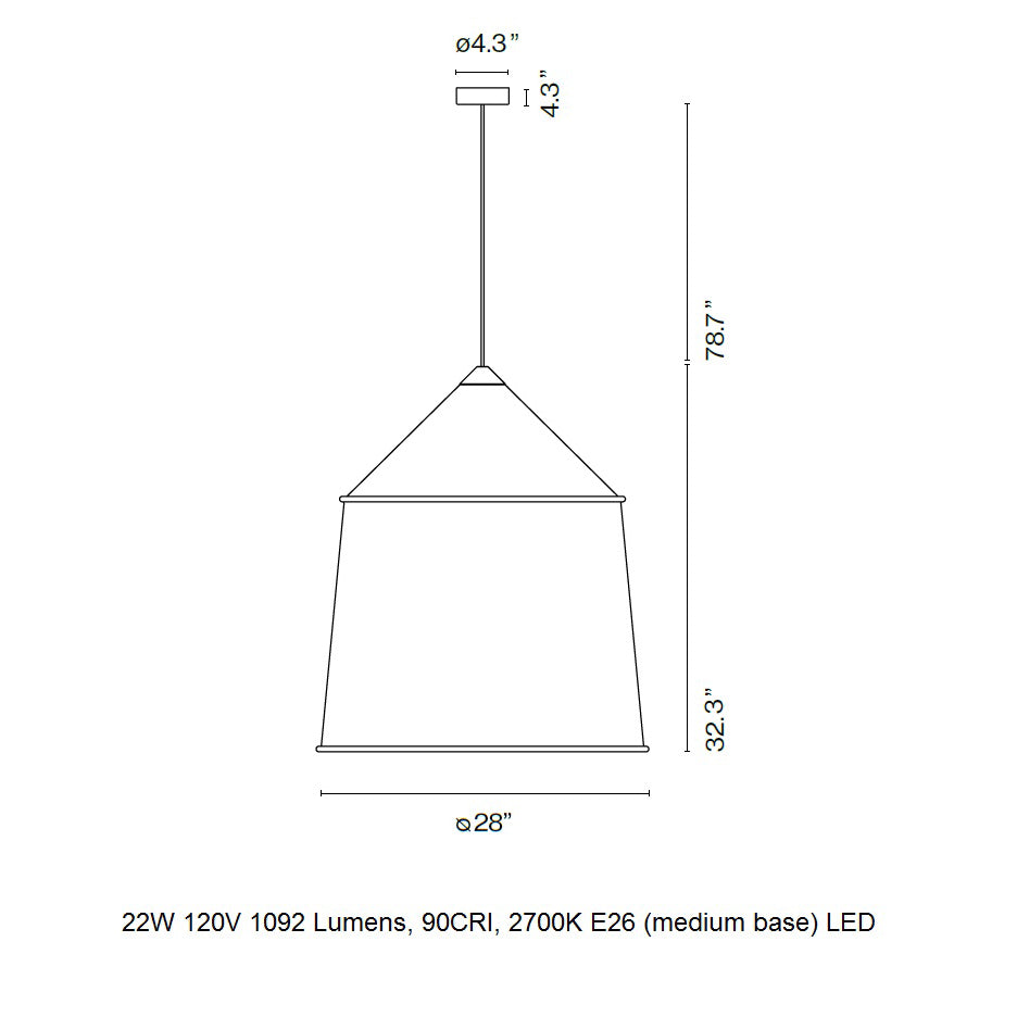 Jaima LED Pendant Light