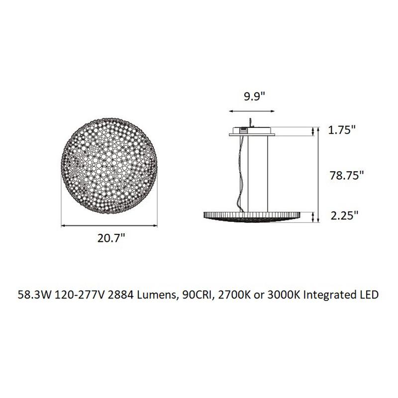 Calipso Suspension Light