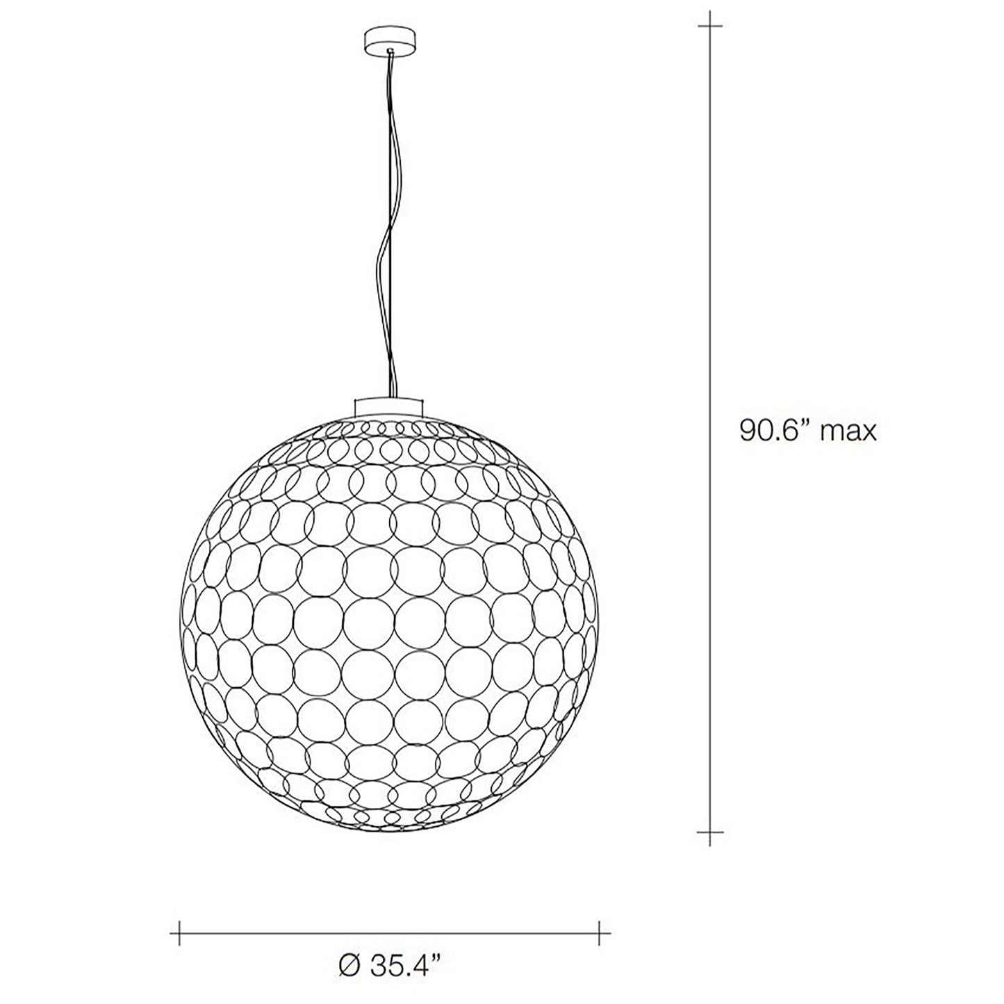 G.R.A. Round LED Pendant Light